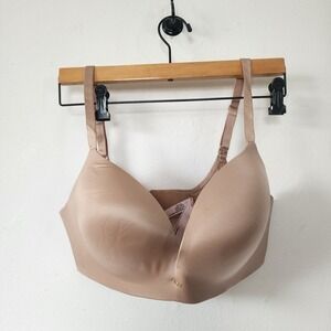 Victorias Secret So Obsessed Tan Bra Padded No Wire 36DD